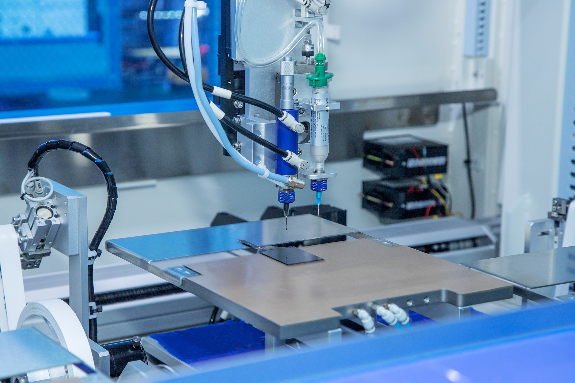 全自动三合一点胶机